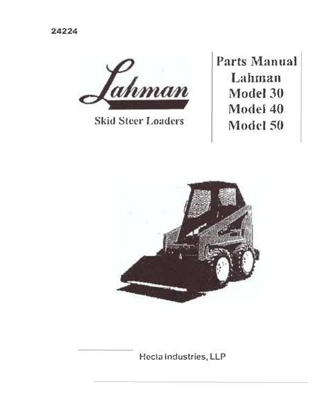 lahman skid steer service manual|lahman skid steer parts.